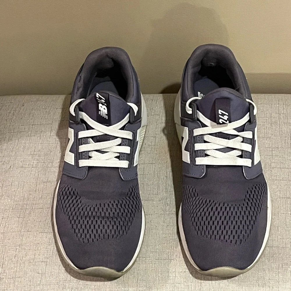 New Balance 247 Dark Lilac Sneakers, size 8.5